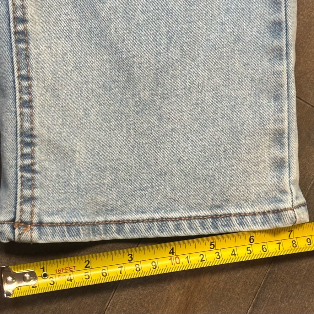 SOLd Frye Women’s Jeans Size 8 29 Light Wash High Rise Straight Leg Stretch - Picture 11 of 12